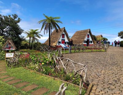 Maisons typiques à Santana